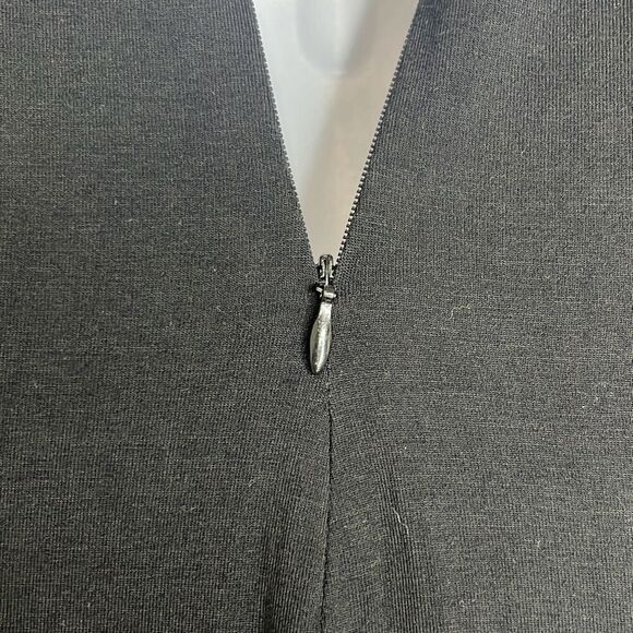 Premise Small Black Brass Studded Embellished Bodycon Dress NWT Cocktail Party - Picture 7 of 12